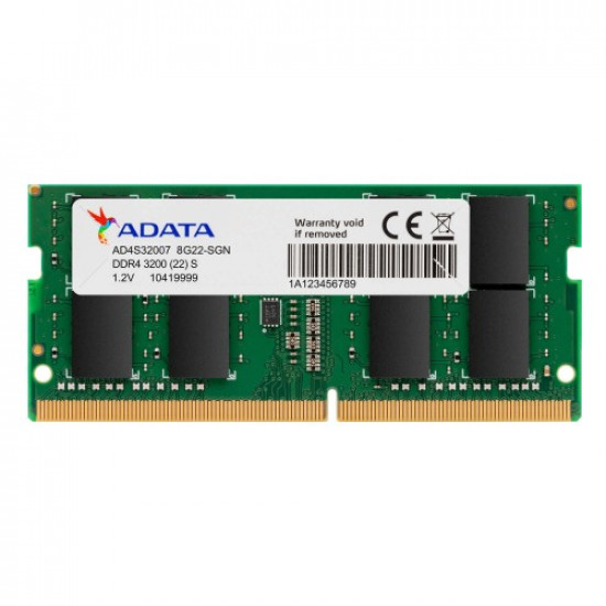 Adata 8GB DDR4 3200MHz Desktop RAM #AD4U32008G22-RGN