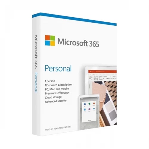 Microsoft 365 Personal English APAC EM Subscription 1 Year Medialess #QQ2-01398