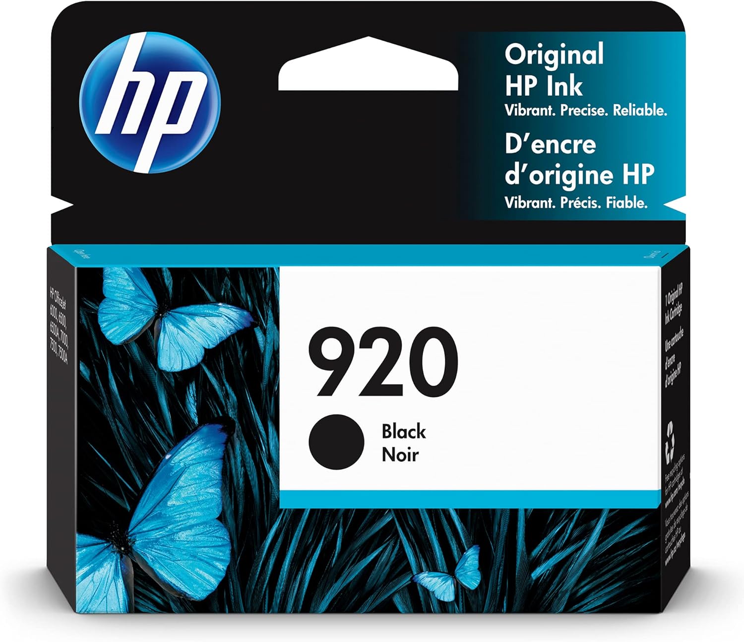 Genuine HP 920 Black Ink Cartridge for Officejet Printers